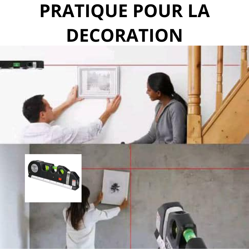 Télémètre laser-règle de mesure de distance de haute précision 3 EN 1