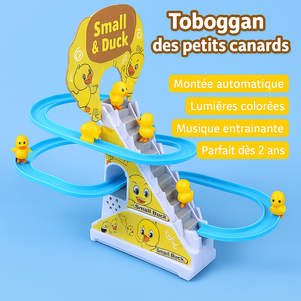 Gliss’Canards™ – Jouet d’éveil sensoriel