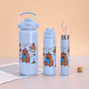 Des gourdes 3 en 1 adorables pour des enfants heureux 🧒👧   💧 Solide, colorées, pratiques – parfaites pour l’école